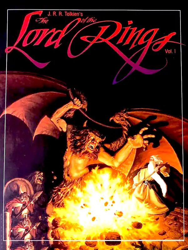 J.R.R. Tolkien's The Lord of the Rings, Vol. I cover