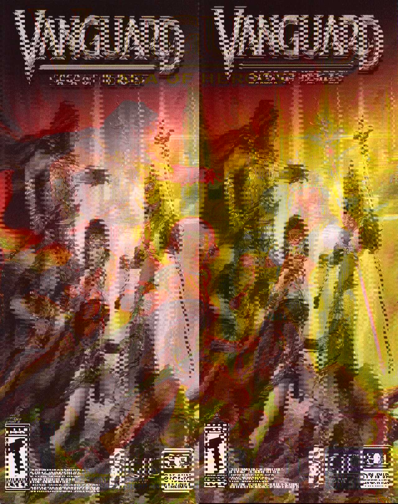 Vanguard: Saga of Heroes cover