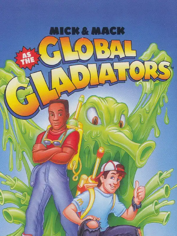 Mick & Mack as the Global Gladiators cover