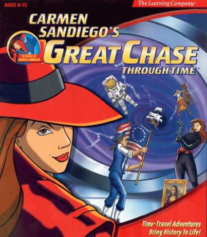 Carmen Sandiego's Great Chase Through Time cover