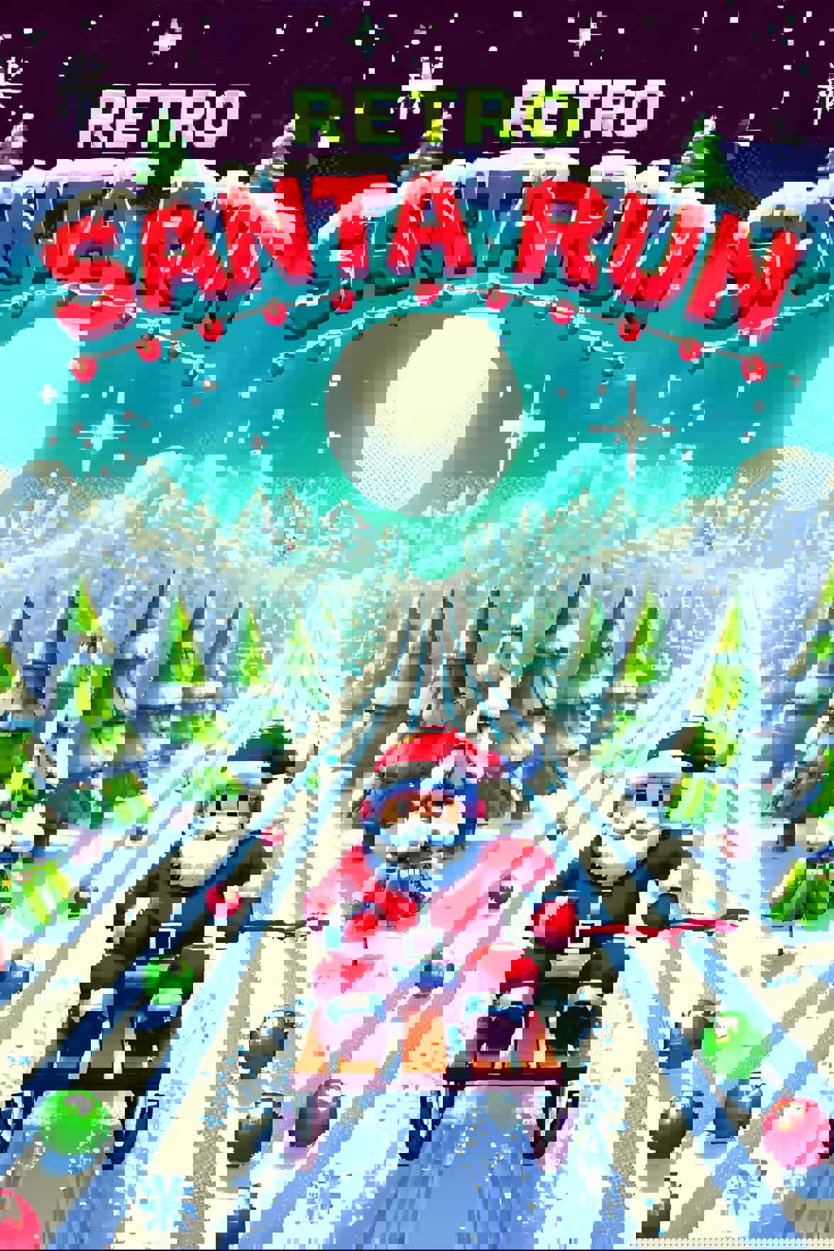 Retro Santa Run cover