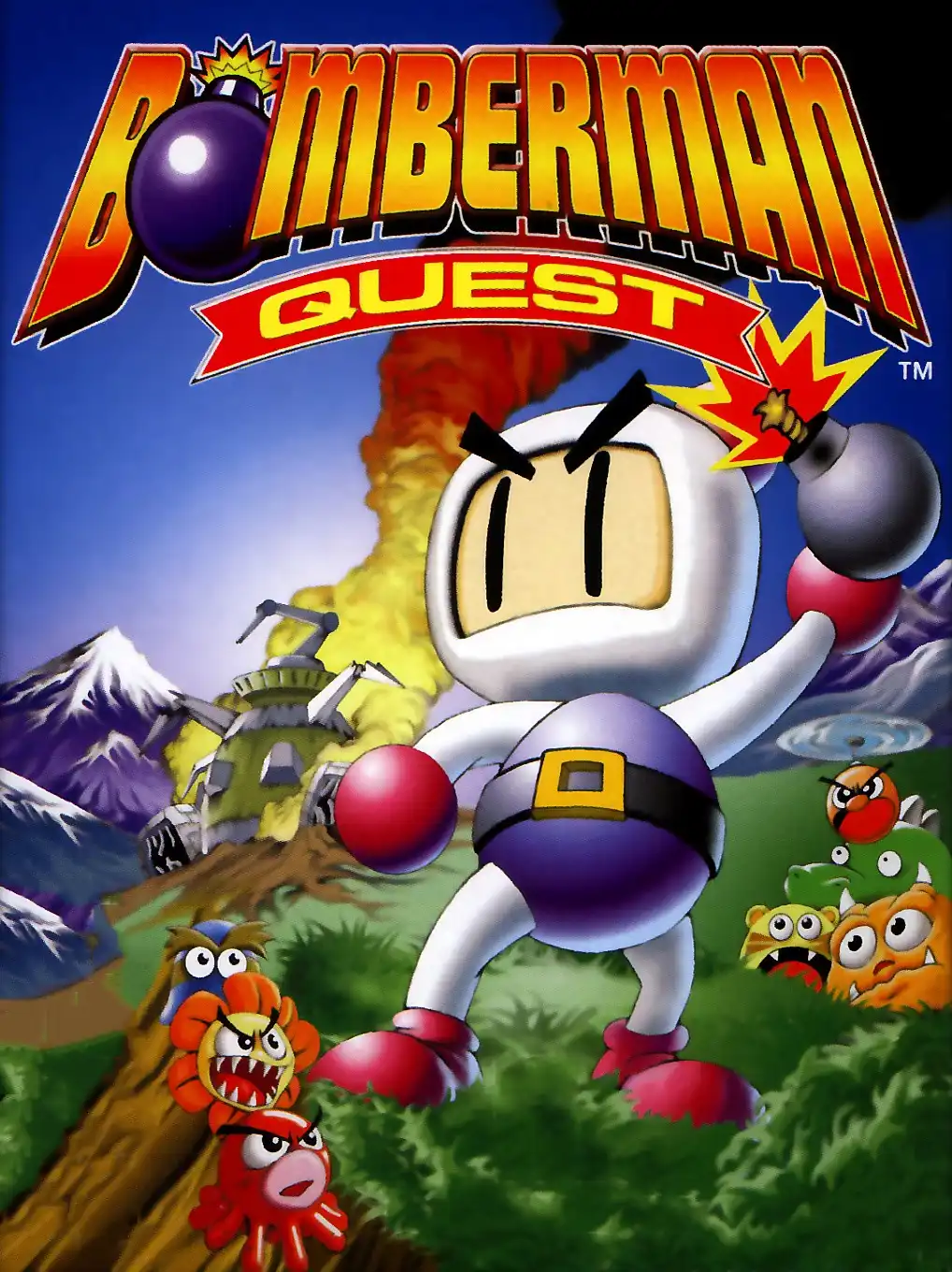 Bomberman Quest cover