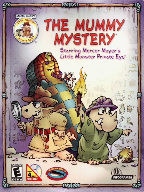 Little Monster Private Eye: The Mummy Mystery cover