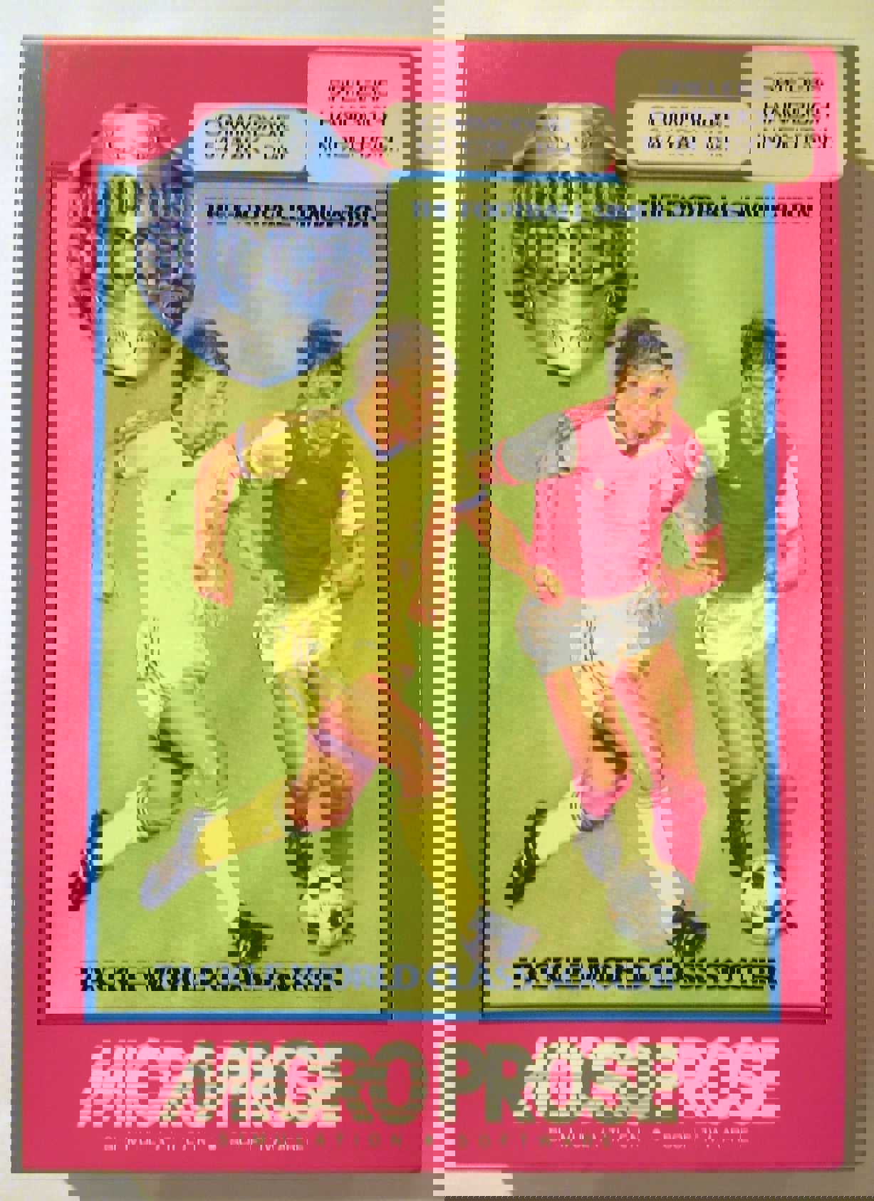 Microprose Pro Soccer cover