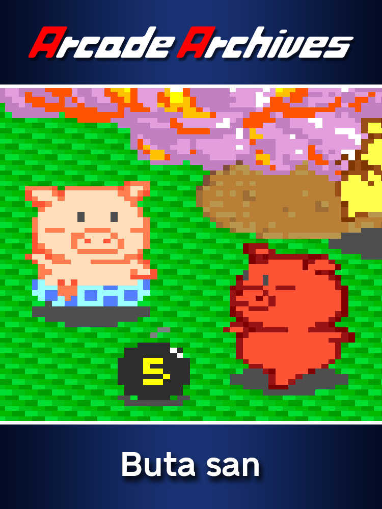 Arcade Archives: Buta san cover