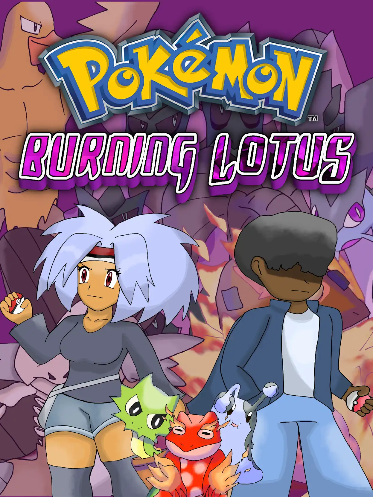 Pokémon: Burning Lotus cover