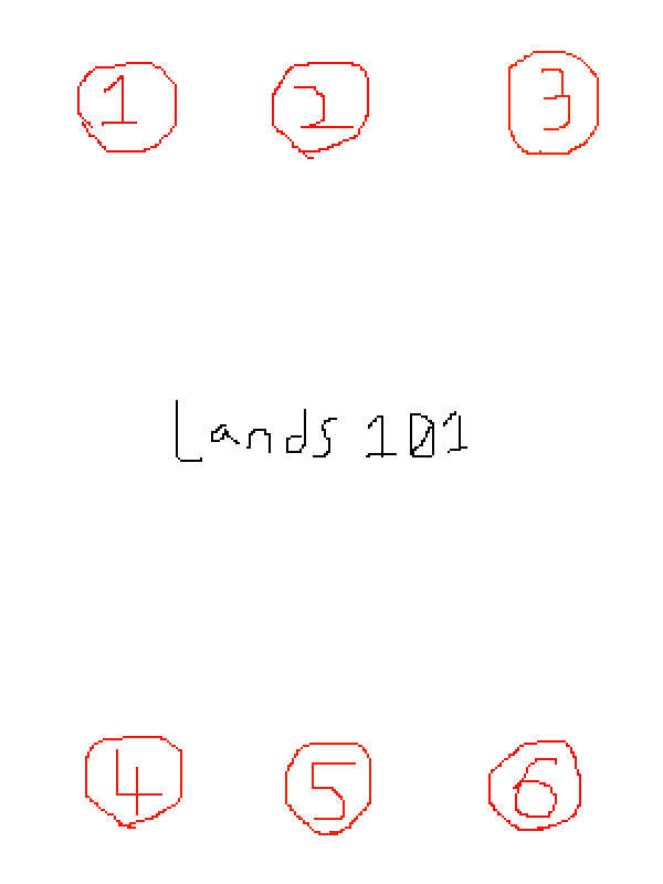 Lands 101 cover