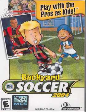 Backyard Soccer 2004 cover