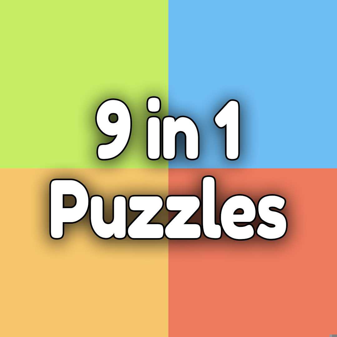 9 in 1 Puzzles cover