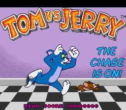Tom vs. Jerry: The Chase is On! cover