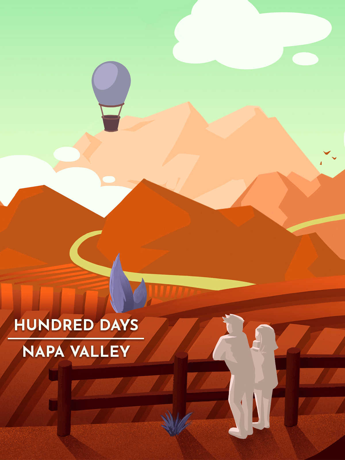 Hundred Days: Napa Valley cover