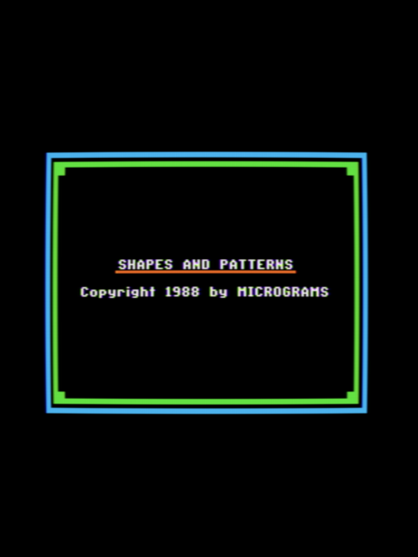 Shapes and Patterns cover