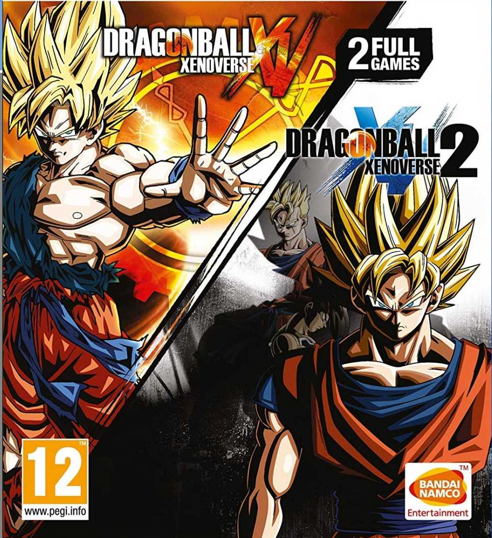 Dragon Ball Xenoverse and Dragon Ball Xenoverse 2 Double Pack cover