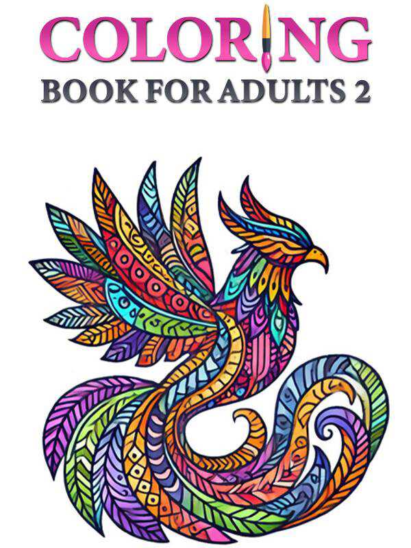 Coloring Book for Adults 2 cover