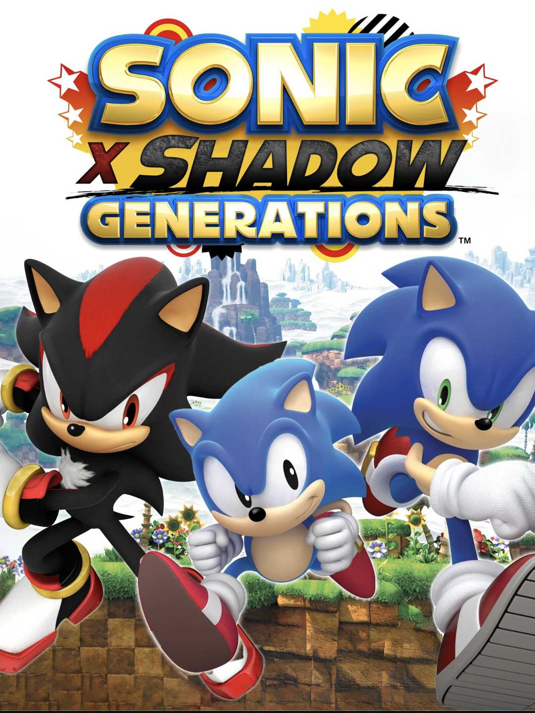 Sonic X Shadow Generations cover