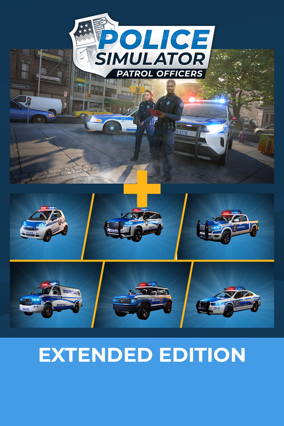 Police Simulator: Patrol Officers - Extended Edition cover