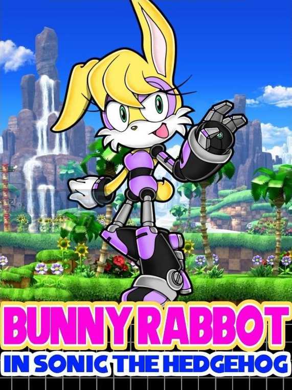 Bunnie Rabbot in Sonic the Hedgehog cover