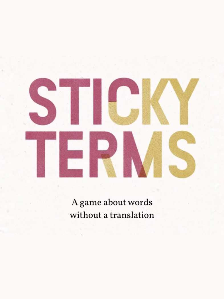 Sticky Terms cover