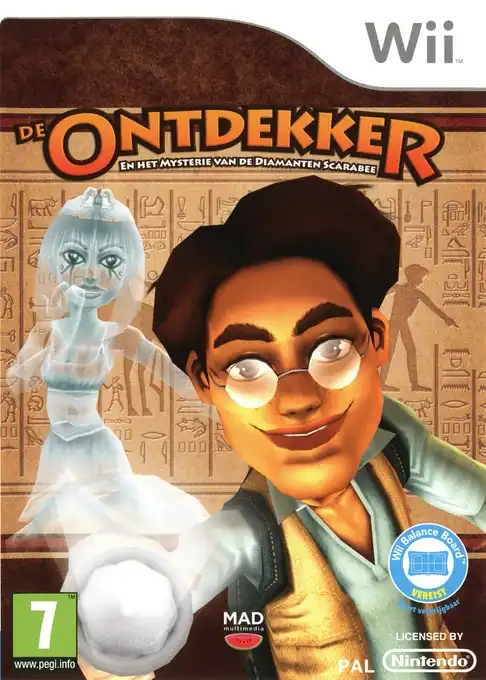 De Ontdekker en het mysterie van de Diamanten Scarabee cover