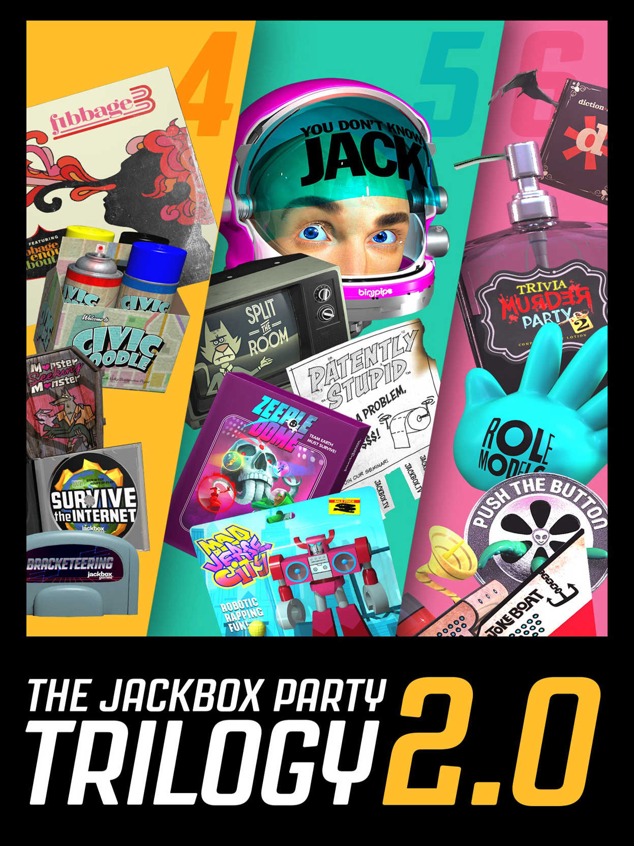 The Jackbox Party Trilogy 2.0 cover