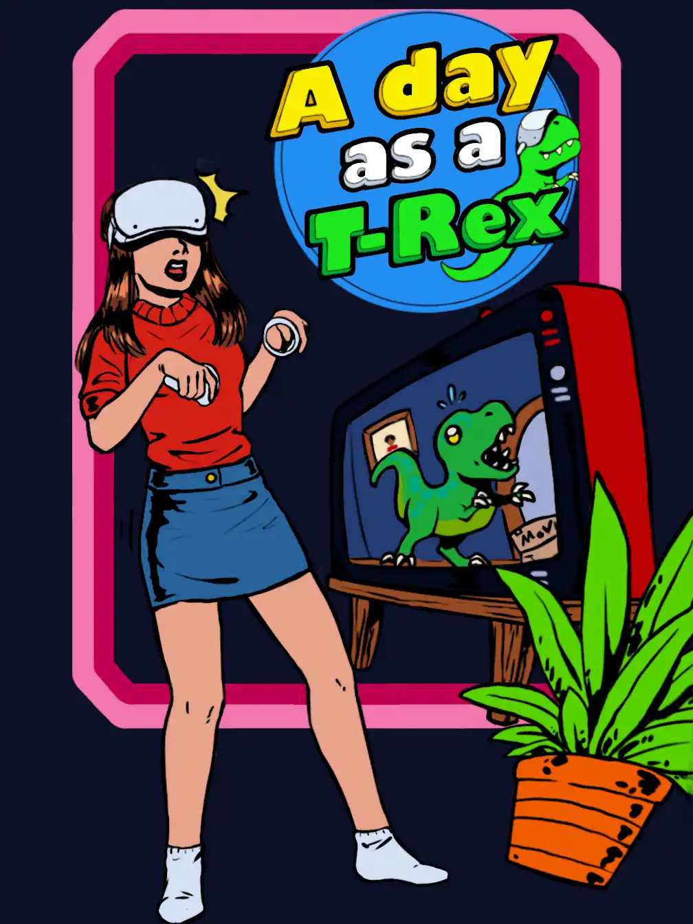 A Day as a T-Rex cover