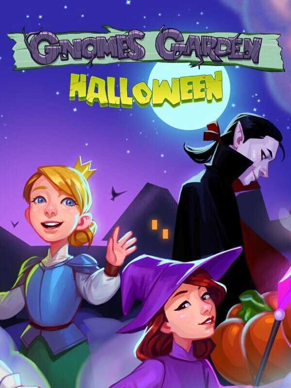 Gnomes Garden: Halloween cover