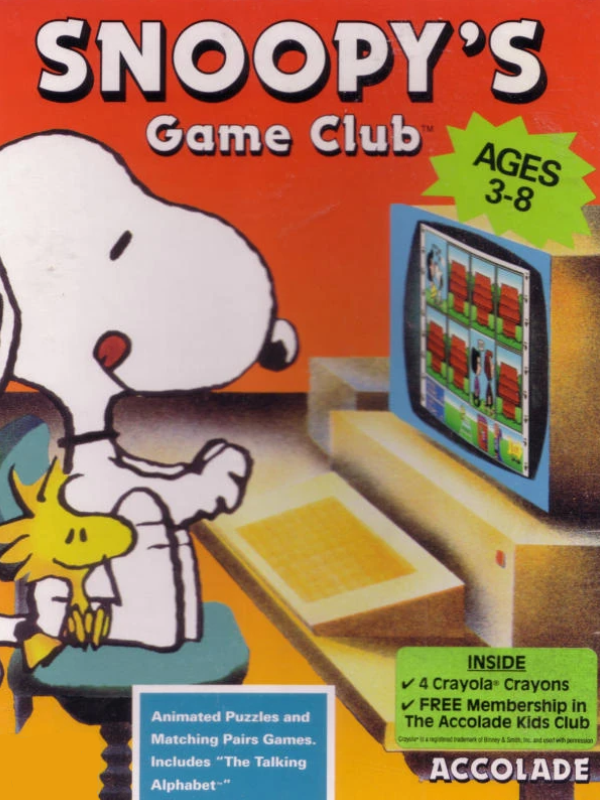 Snoopy's Game Club cover
