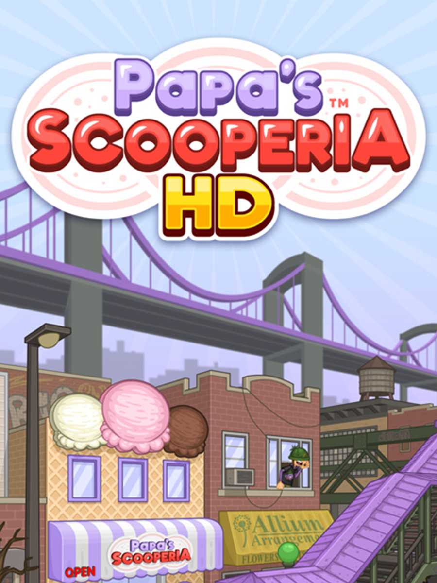 Papa's Scooperia HD cover