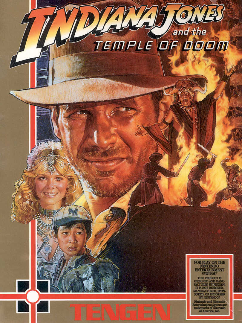 Indiana Jones and the Temple of Doom cover