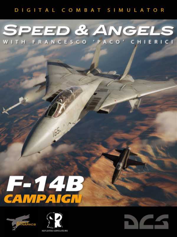 DCS World: F-14 Speed & Angels Campaign by Reflected Simulations cover