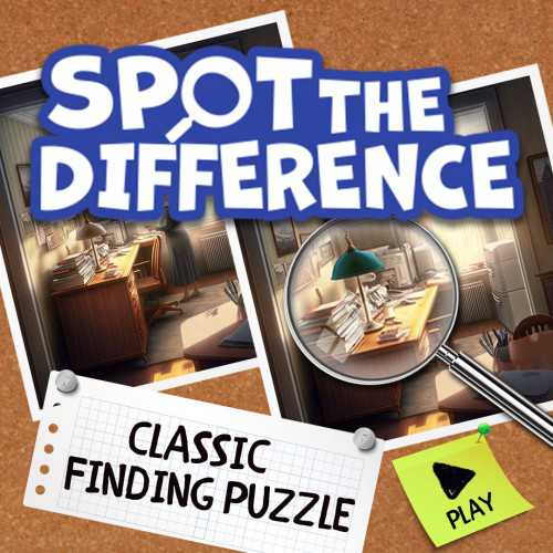 Spot The Difference: Classic Finding Puzzle cover