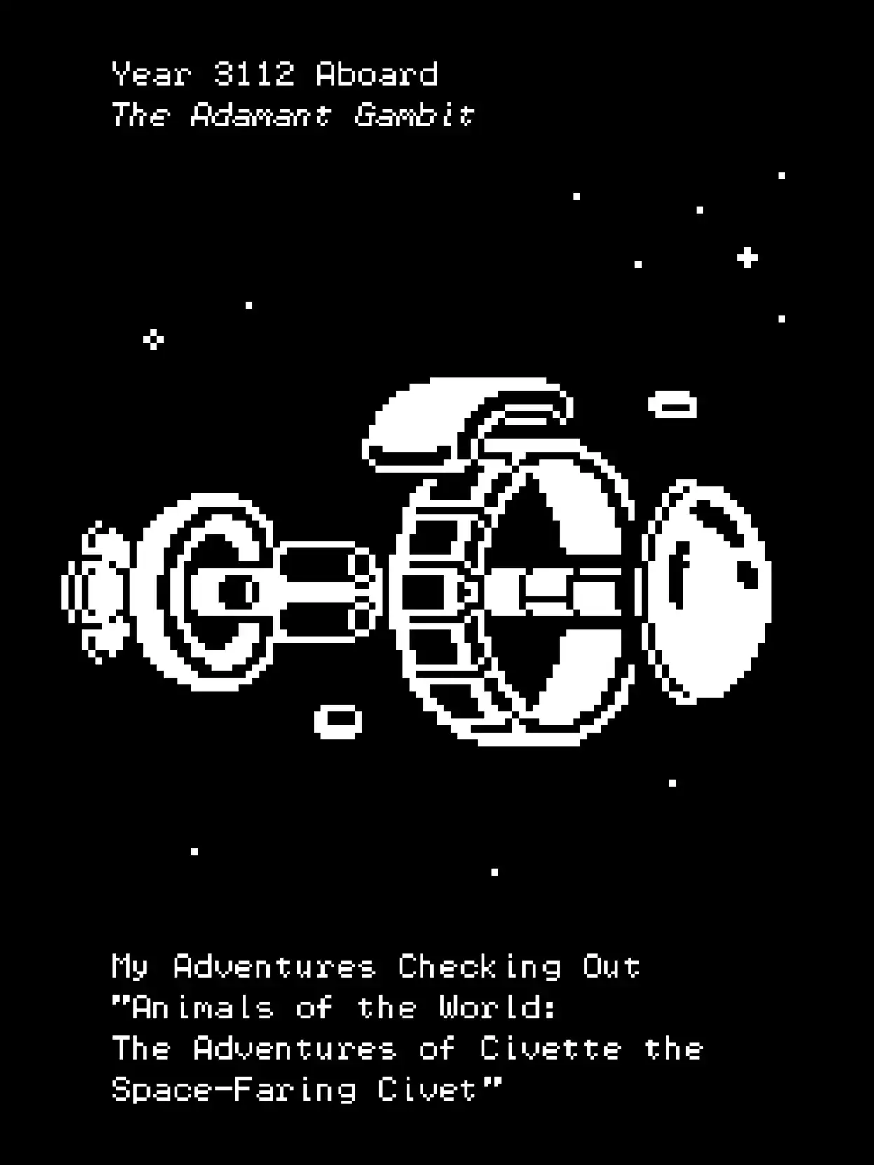 My Adventures Checking Out "Animals of the World: The Adventures of Civette the Space-Faring Civet" cover