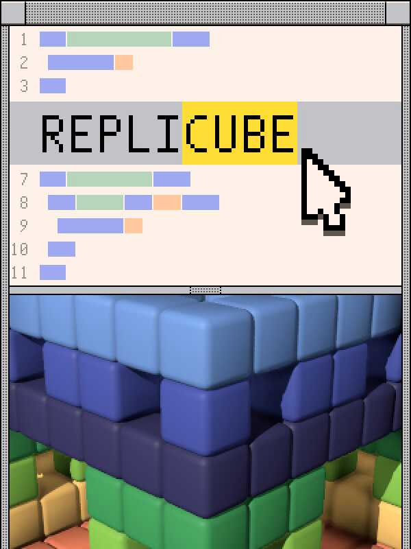 Replicube cover