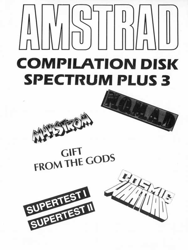 Amstrad Compilation Disk Spectrum Plus 3 cover