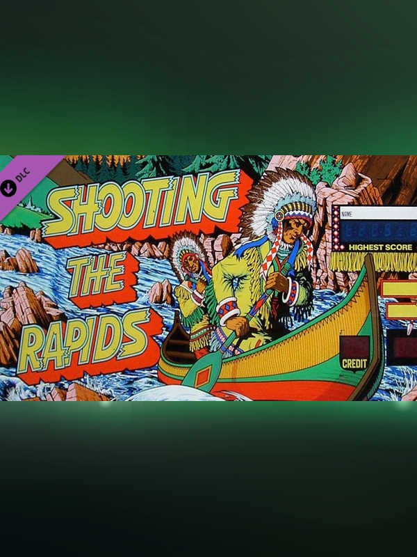 Zaccaria Pinball: Shooting the Rapids Table cover