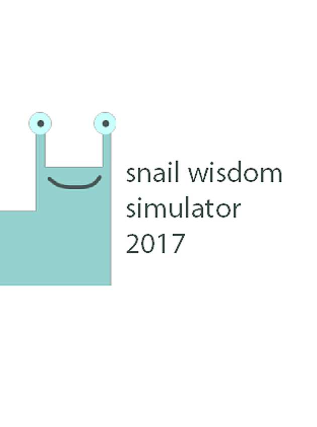 Snail wisdom simulator 2017 cover