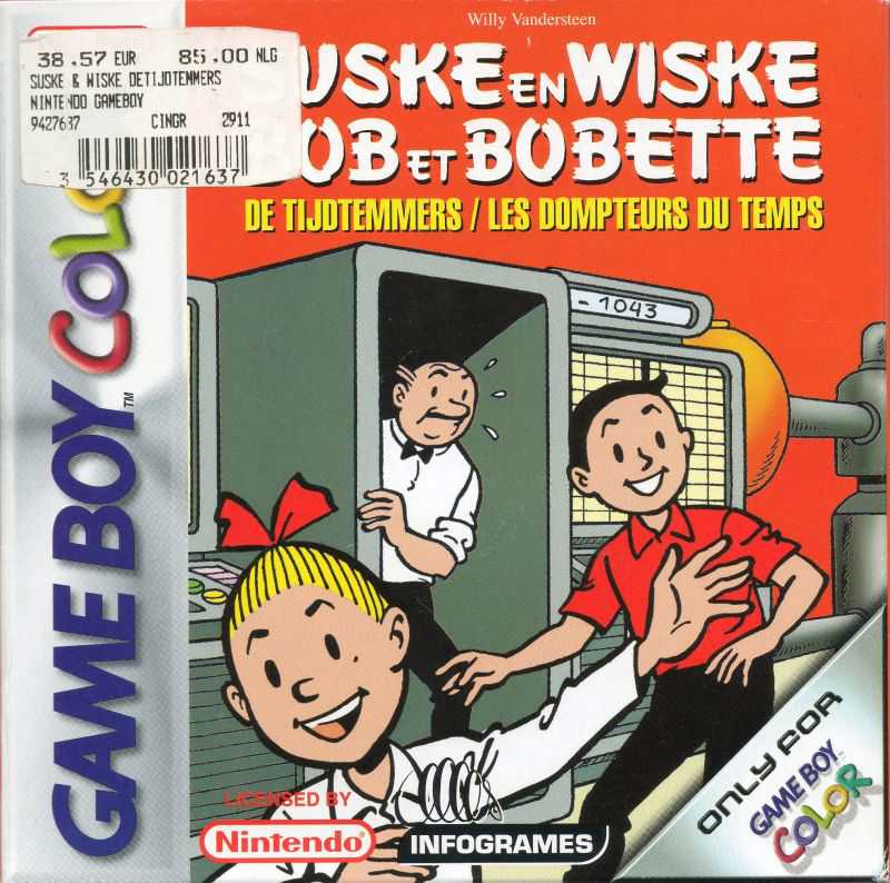 Bob et Bobette: Les Dompteurs du Temps cover