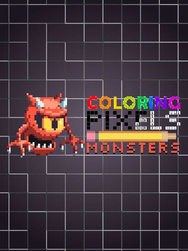 Coloring Pixels: Monsters Pack cover