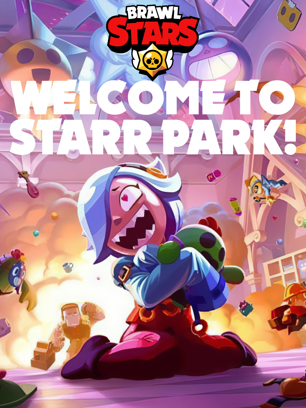 Brawl Stars: Welcome To Starr Park! cover