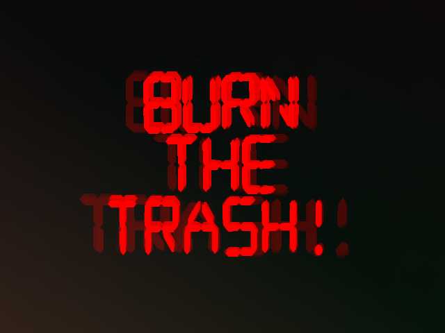 Burn the Trash! cover