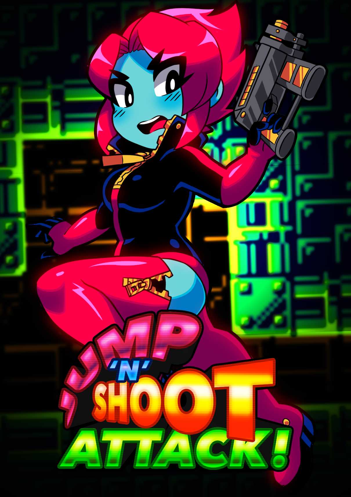 Jump'N'Shoot Attack! cover