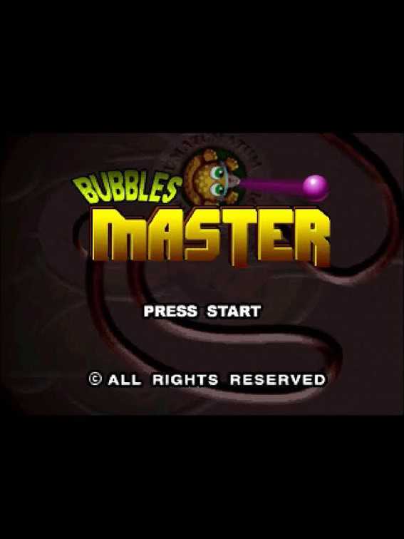 Bubbles Master cover