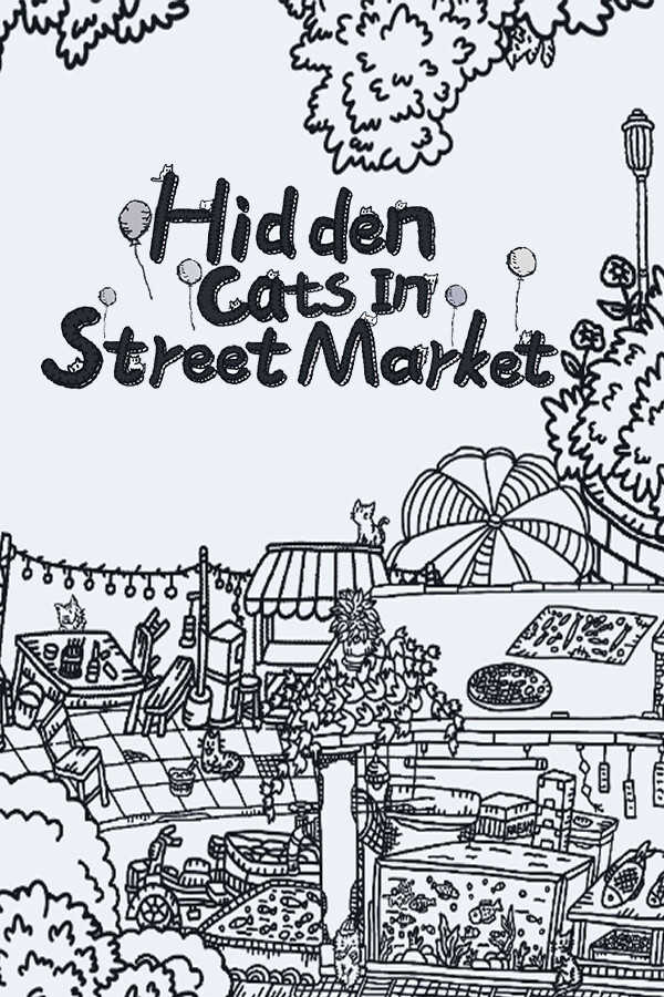 Hidden Cats In Street Market cover