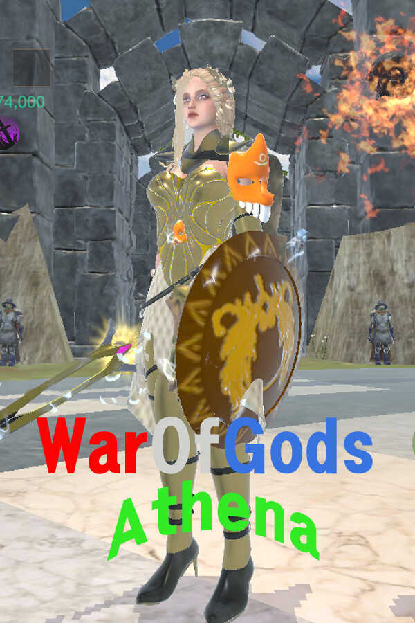 War of Gods Athena cover
