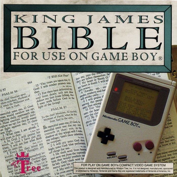 King James Bible for Use on Game Boy cover