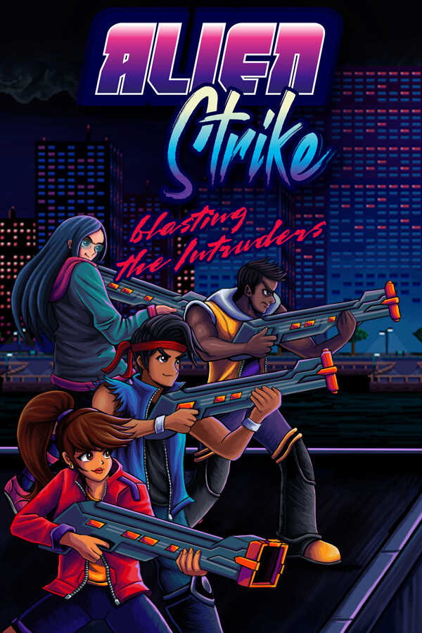 Alien Strike: Blasting the Intruders cover