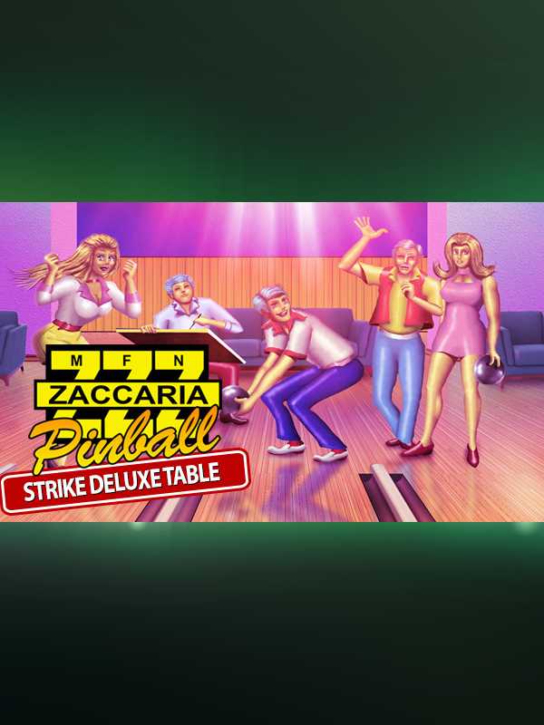 Zaccaria Pinball: Strike Deluxe Pinball Table cover