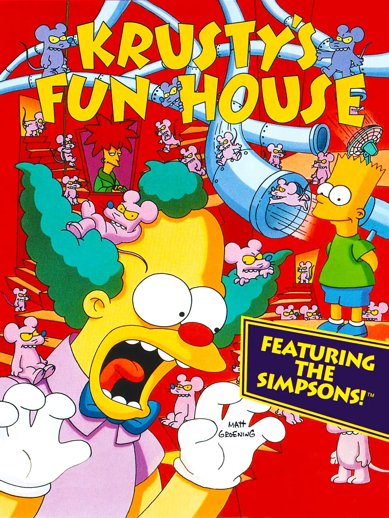 Krusty's Fun House cover