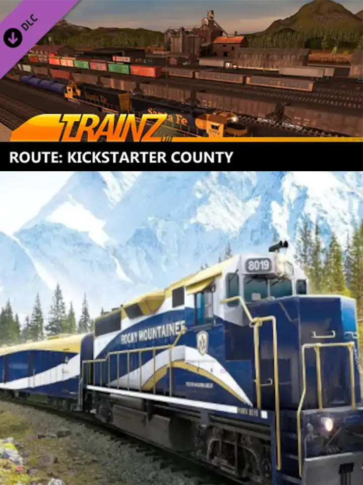 Trainz Railroad Simulator 2019: Kickstarter County cover