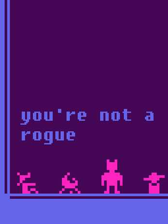 You're Not a Rogue cover